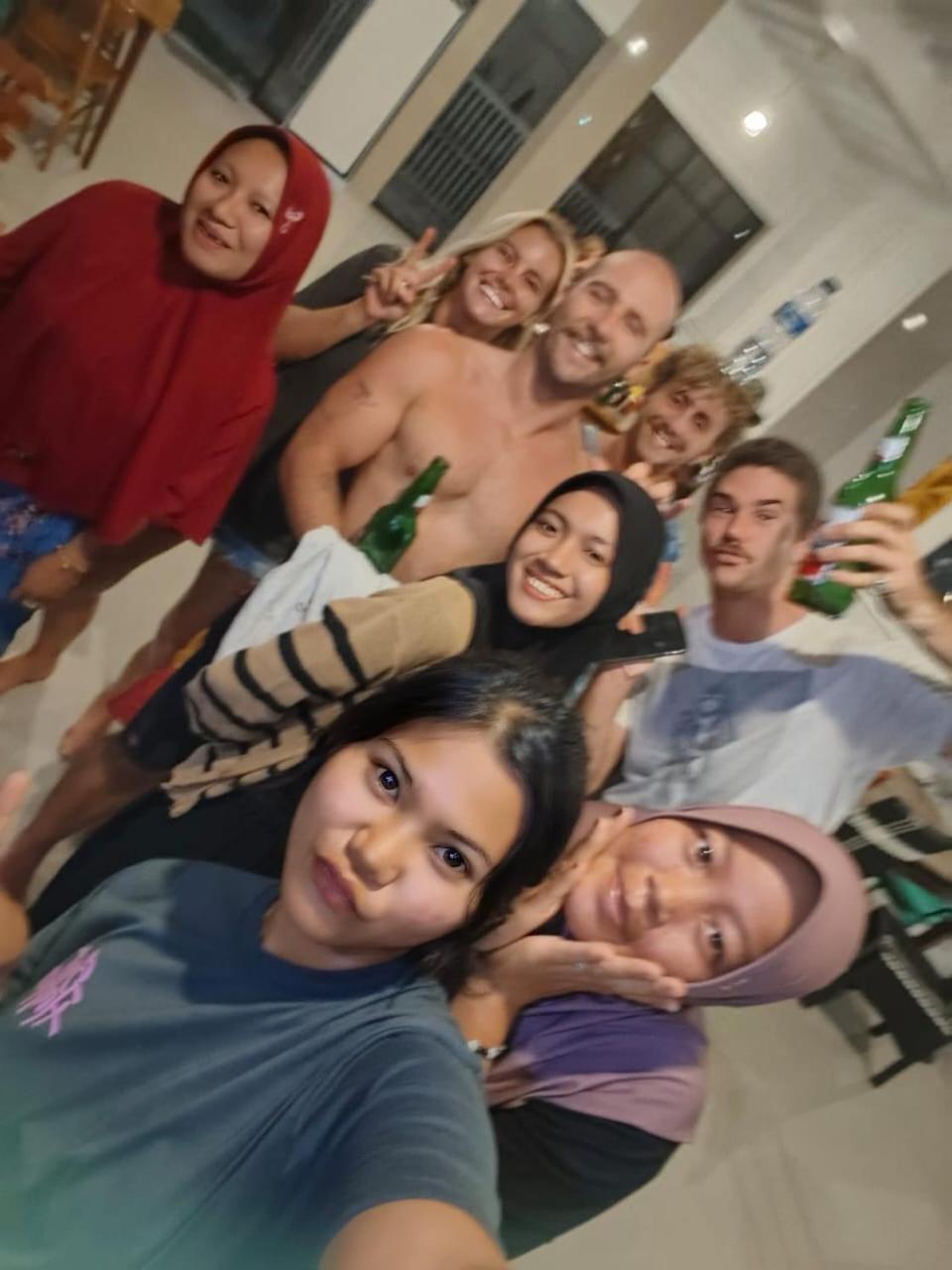 Sapu Nyapah Losmen Syariah Tanjung Setia Biha Dış mekan fotoğraf